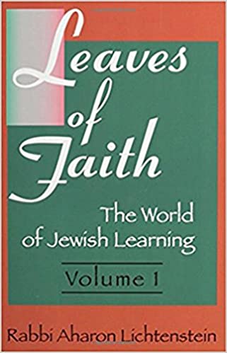 Leaves of Faith, volume 1: The World of Jewish Learning
