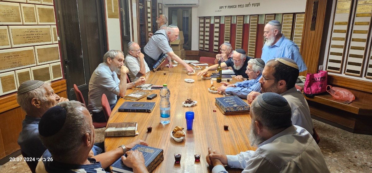 סיום מסכת בבא מציעא - חבורת לומדי הדף היומי