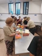 פעילות 'בואו לבשל איתי' ושיח משותף