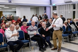 ערב לכבוד חתני תורה ובראשית - שמחת תורה תשפ"ה - בית הכנסת המרכזי