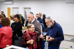 ערב לכבוד חתני תורה ובראשית - שמחת תורה תשפ"ה - בית הכנסת המרכזי