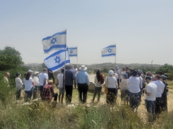 יום הזיכרון - אזכרה באנדרטה בגבעת החי"ש