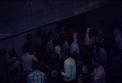 הכנסת ספרי התורה לבית הכנסת המרכזי