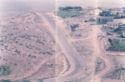 מבט לצפון מערב-
הכביש לראש צורים ובתי חרבת זכרייה