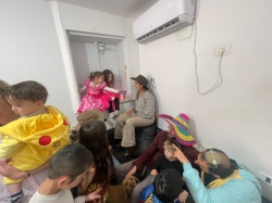 תושבי הקראוילות במיגונית