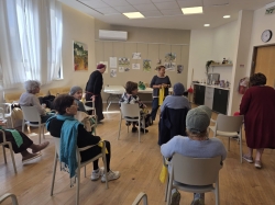 תמונות מפעילויות מועדון הוותיקים 'נחת רוח' במבצע 'שאגת הארי'